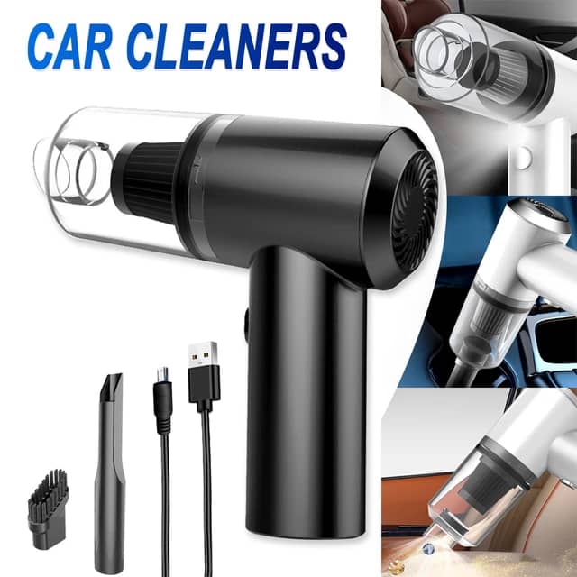 Aspirateur sans fil 2 In 1 Vacuum Cleaner For Car et Home 12V 120 W