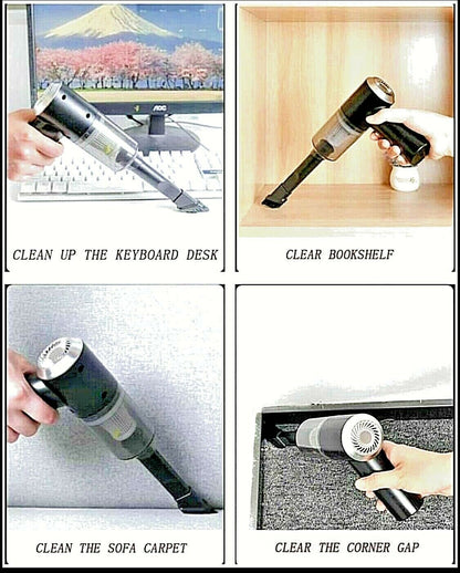Aspirateur sans fil 2 In 1 Vacuum Cleaner For Car et Home 12V 120 W