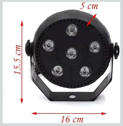 Boule Disco Lumineuse Multicolore avec Haut-Parleur Bluetooth et Télécommande - كرة إضاءة ديسكو ملونة مع مكبر صوت بلوتوث وجهاز تحكم عن بعد