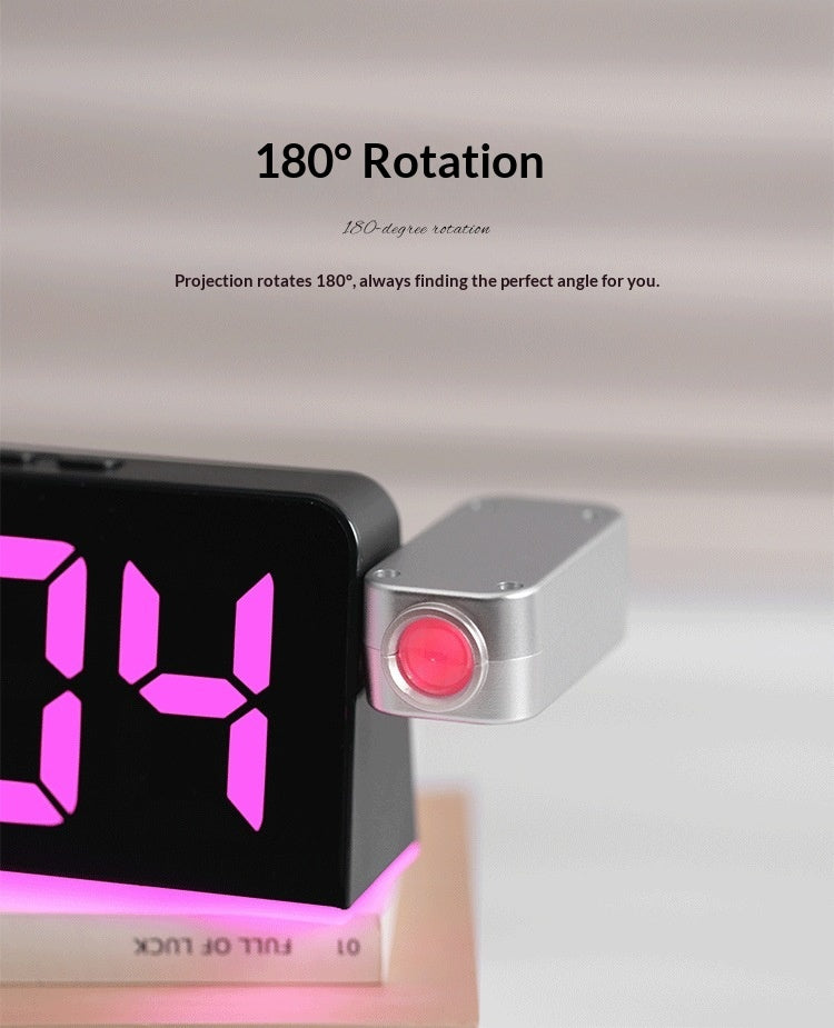 Horloge Numérique LED avec Alarme et Calendrier GH-9019 - ساعة رقمية مع منبه وتقويم