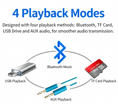 Autoradio Bluetooth 1DIN 7 Couleurs LED et Charge Rapide 2.1A Pioneer 9900 - راديو سيارة بلوتوث