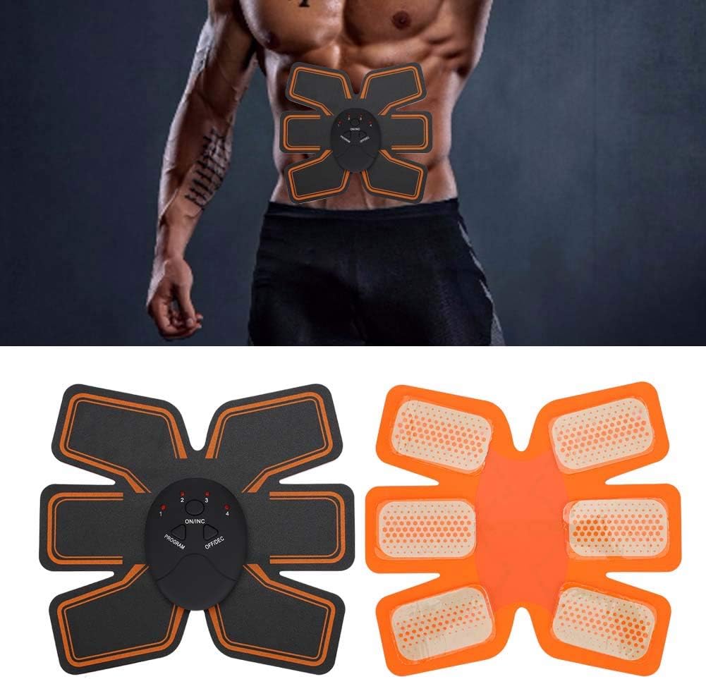 Ceinture de Musculation Électrostimulation EMS Abdominaux et Minceur, 6 Modes - حزام التخسيس وتحفيز العضلات الكهربائي الذكي