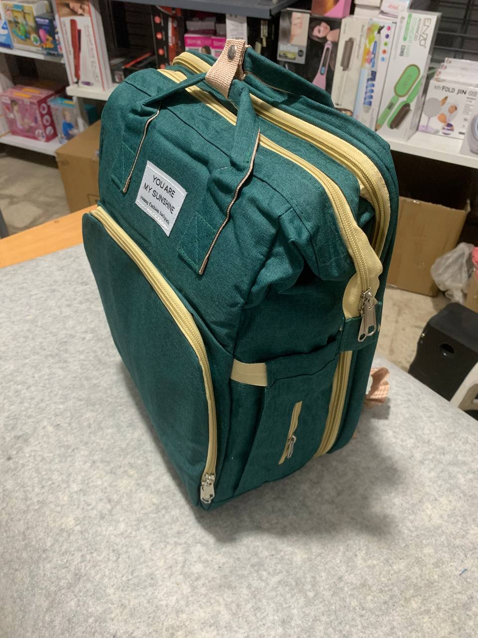 Sac à dos et landau pour bébé pliable 3in1