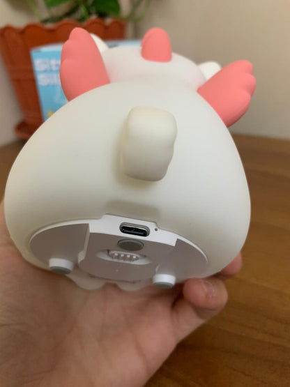 Veilleuse en Silicone Forme Unicorne pour Chambre d’enfant Rechargeable