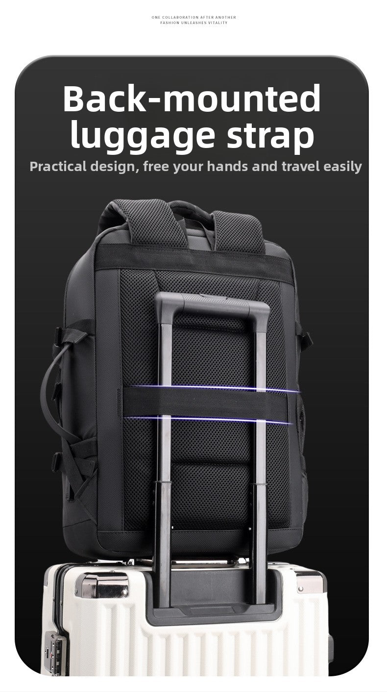 Sac à Dos pour Ordinateur Portable Grande Capacité et Anti-Vol Bomag Boy Noir - حقيبة ظهر للكمبيوتر المحمول واسعة ومانعة للسرقة
