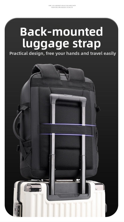 Sac à Dos pour Ordinateur Portable Grande Capacité et Anti-Vol Bomag Boy Noir - حقيبة ظهر للكمبيوتر المحمول واسعة ومانعة للسرقة