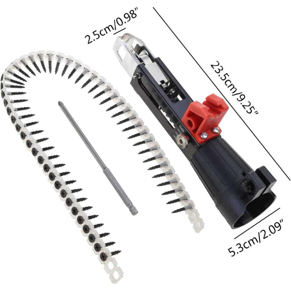 Adaptateur de Cloueur Automatique à Chaîne pour Visseuse – محول مسدس مسامير أوتوماتيكي بسلسلة لمفك البراغي