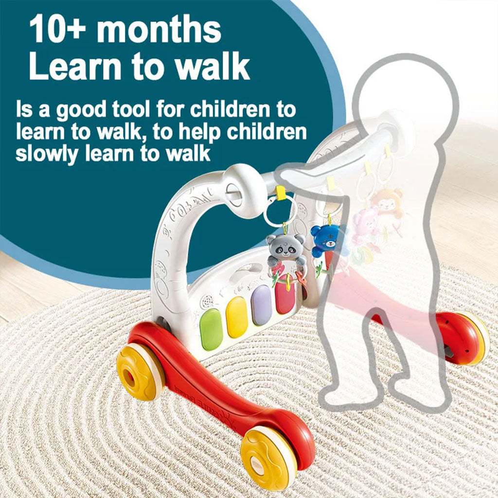 Tapis de marche 2 en 1 pour enfants avec jouets pour bébés – بساط ألعاب ومشاية للأطفال