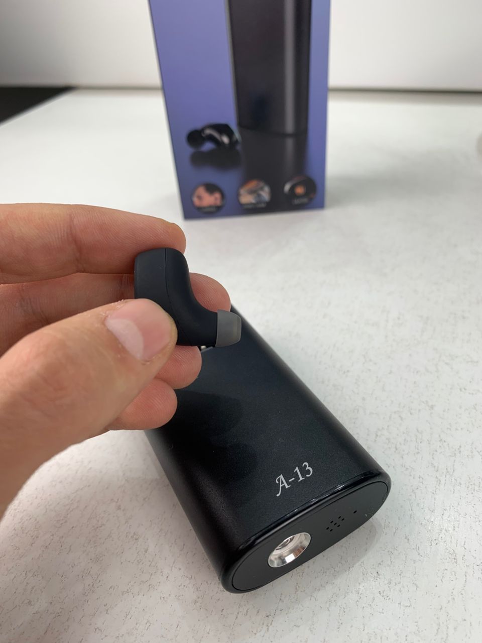 Écouteurs Sans Fil VALDUS A13 TWS 3EN1 avec Boîtier de Charge 1000mAh et Allume Ci-gare Intégré- سماعة لاسلكية وباور بانك مع مشعل