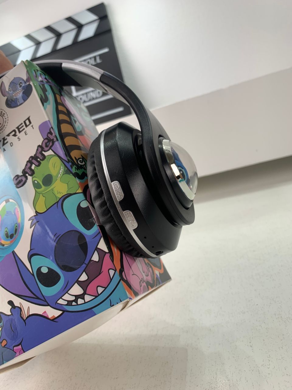 Casque Audio Design Stitch pour Enfants avec Connexion Bluetooth, USB et Carte TF – سماعات رأس للأطفال ستيتش