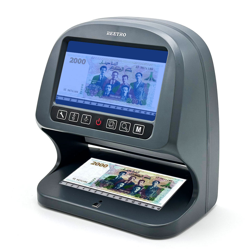 Détecteur Universel de Faux Billets BEETRO BE0161 – جهاز كشف العملات المزورة