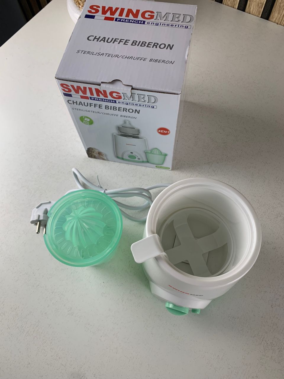 Chauffe Biberon Stérilisateur 4en1 SwingMed SM-A9028 – جهاز تسخين قارورات للرضيع