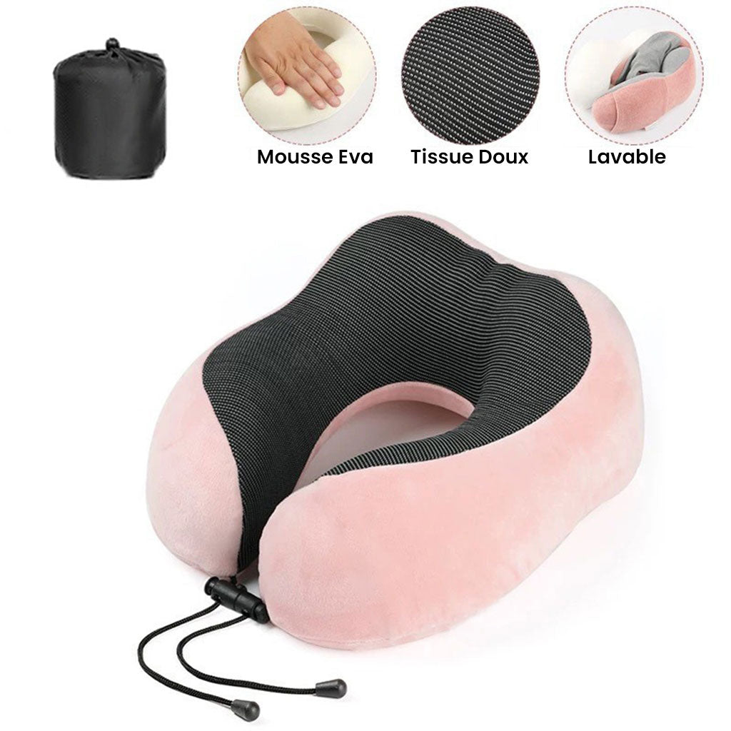 Oreiller de Cou Bluetooth en mousse à mémoire de forme avec haut-parleurs intégrés – وسادة مريحة بخاصية البلوتوث