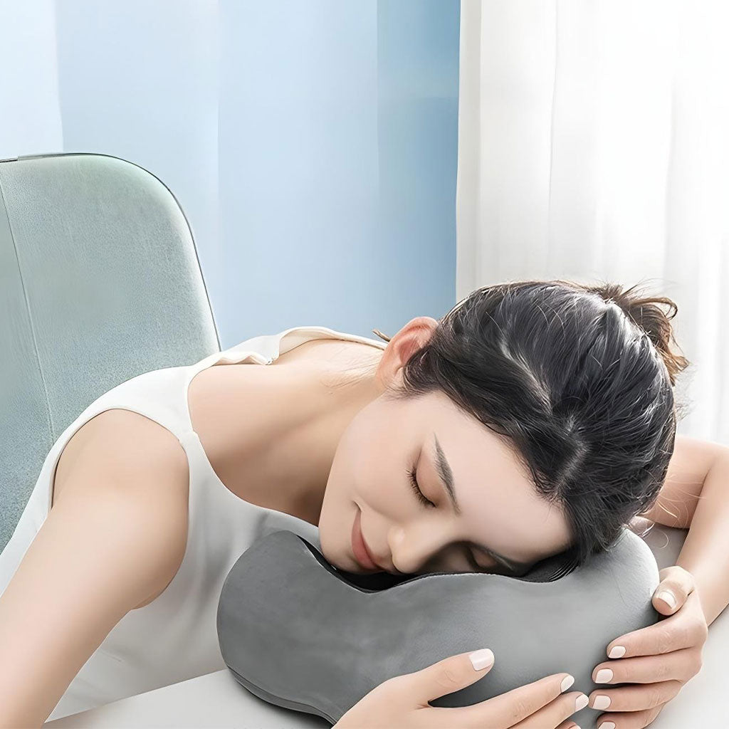 Oreiller de Cou Bluetooth en mousse à mémoire de forme avec haut-parleurs intégrés – وسادة مريحة بخاصية البلوتوث