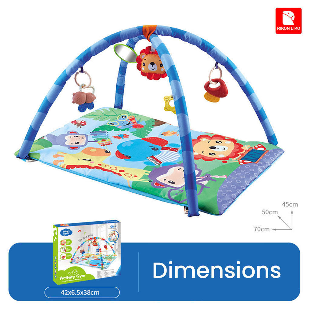 Tapis D’Eveil Animaux pour Bébé avec Miroir – بساط الألعاب لرضيع