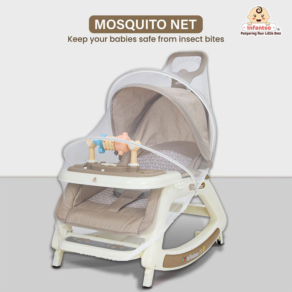 Chaise à bascule portable pour enfants avec poignée parentale inclinaison multi-positions – كرسي أطفال بعدة وضعيات للجلوس