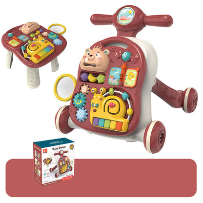 Trotteur 3en1 avec Musique et Lumières Baby Walker – دراجة أطفال ومشاية موسيقية