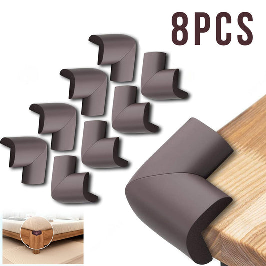Protections souples en mousse pour les bords et les angles des meubles 8pcs – طقم حماية الأطفال