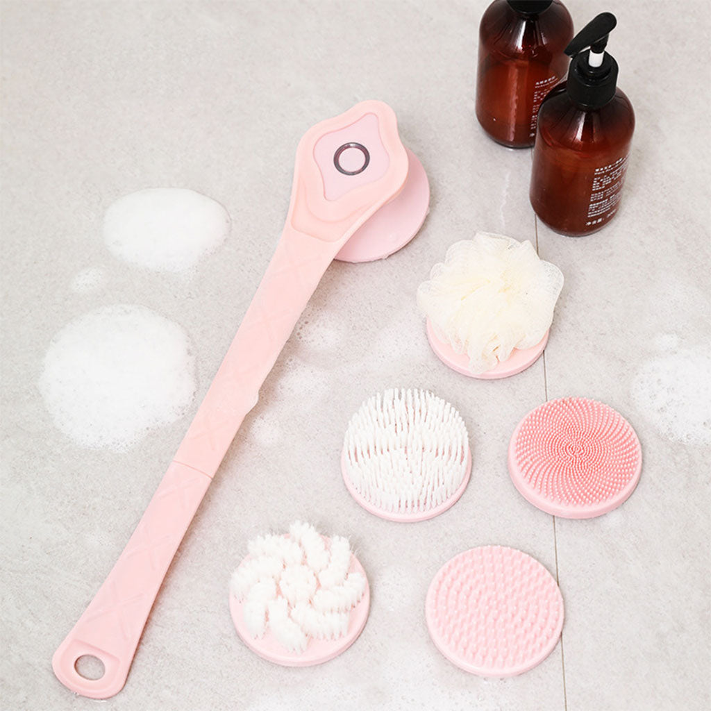 Brosse Rotative Électrique Rechargeable pour le Corps et la Douche – فرشاة تنظيف الجسم مقاومة للماء