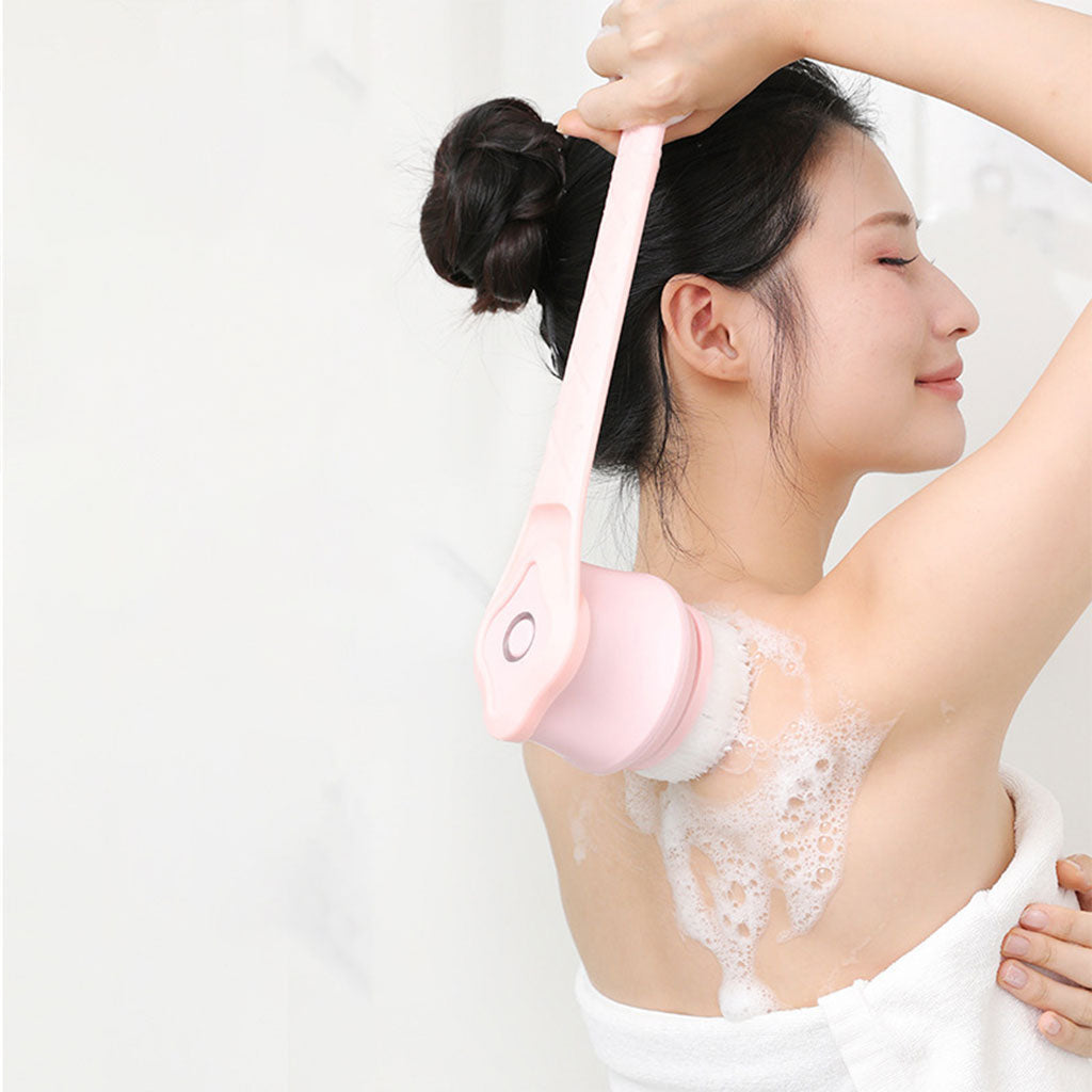 Brosse Rotative Électrique Rechargeable pour le Corps et la Douche – فرشاة تنظيف الجسم مقاومة للماء