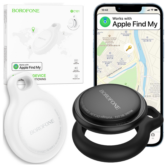 AirTag de Localisation pour Smartphone Apple Borofone BC101 – جهاز تحديد المواقع محمول - تنزوت