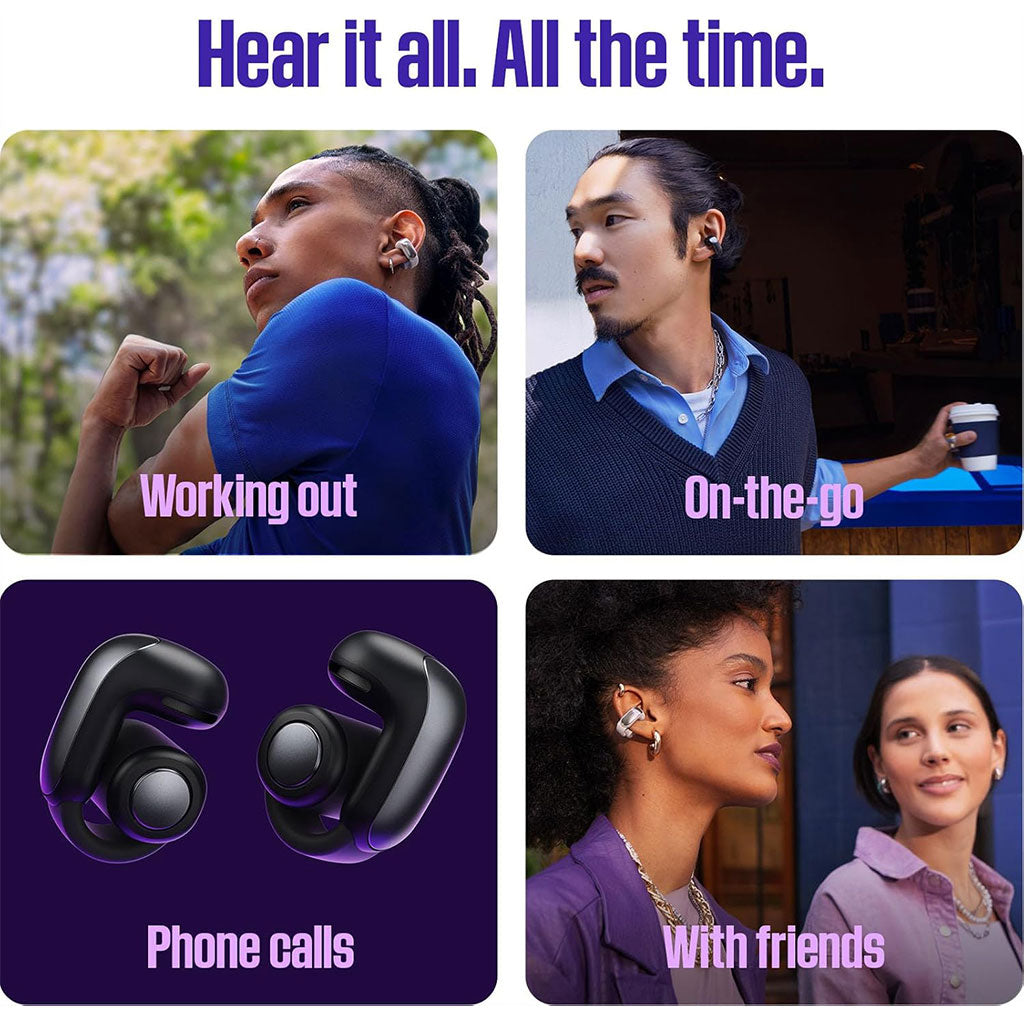 Écouteurs Bluetooth Bose Ultra Open avec technologie OpenAudio – سماعات بلوتوث لاسلكية