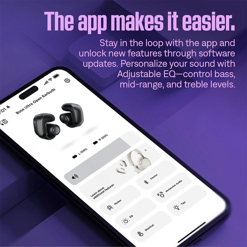 Écouteurs Bluetooth Bose Ultra Open avec technologie OpenAudio – سماعات بلوتوث لاسلكية