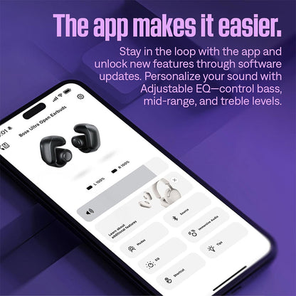 Écouteurs Bluetooth Bose Ultra Open avec technologie OpenAudio – سماعات بلوتوث لاسلكية