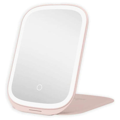 Miroir et Veilleuse LED Ajustable 3 couleur Rechargeable