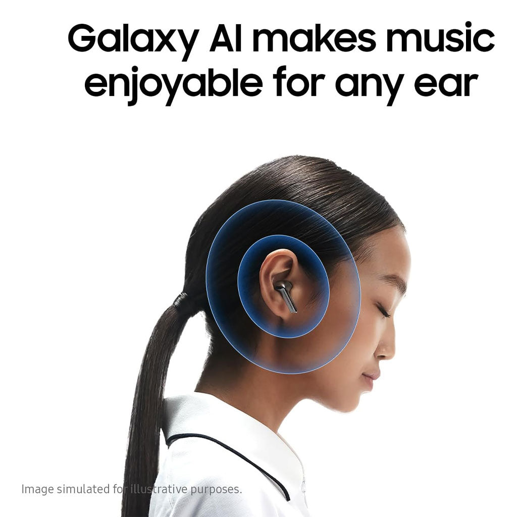 Écouteurs Bluetooth sans fil Samsung Galaxy Buds 3 contrôle tactile – سماعات بلوتوث لاسلكية