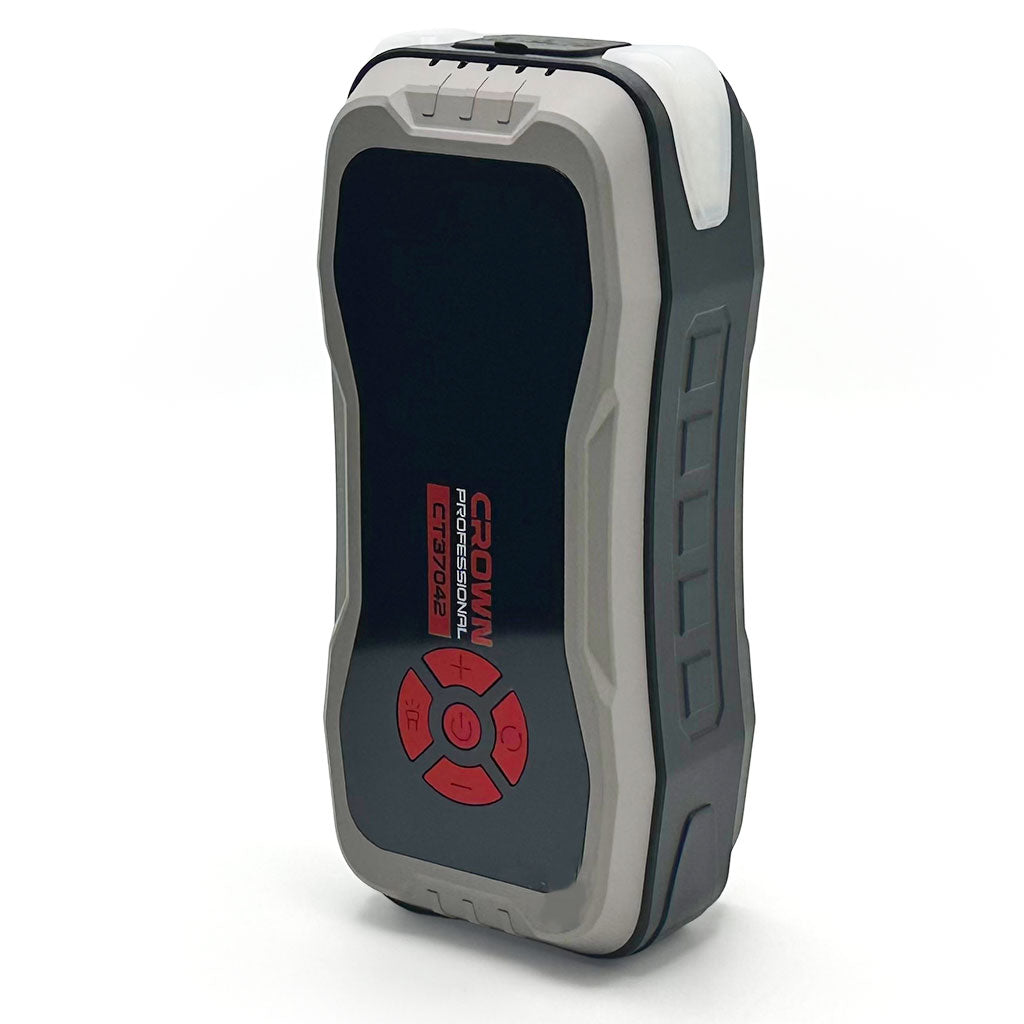 Compresseur De Voiture Avec Booster Batterie 25800mAh CROWN CT37042TB