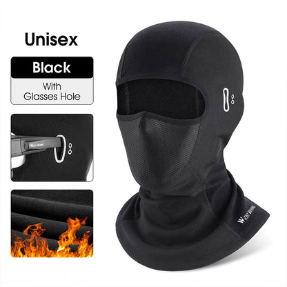 Cagoule Moto d’hiver Professionnel Tissue de Haute Qualité avec Emplacement pour Lunettes – قناع شتوي للدرجات النارية