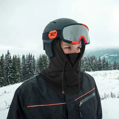 Cagoule d’hiver pour moto avec capuche