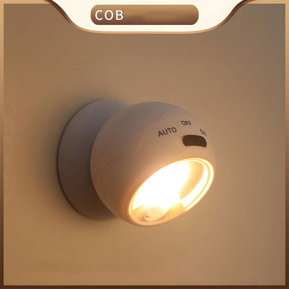 Pack 2 Lampe COB à détecteur de mouvement portable à 360 ° تنزوت