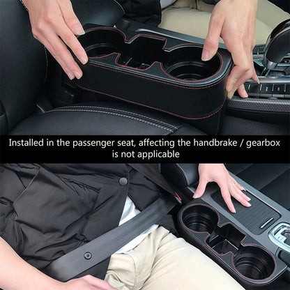 Organisateur de remplissage d’espace de voiture avec porte-gobelet