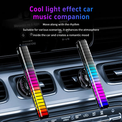 Lampe d’ambiance musicale pour voiture avec humidificateur RGB 1Pcs – مصباح موسيقي للسيارة مع معطر جو