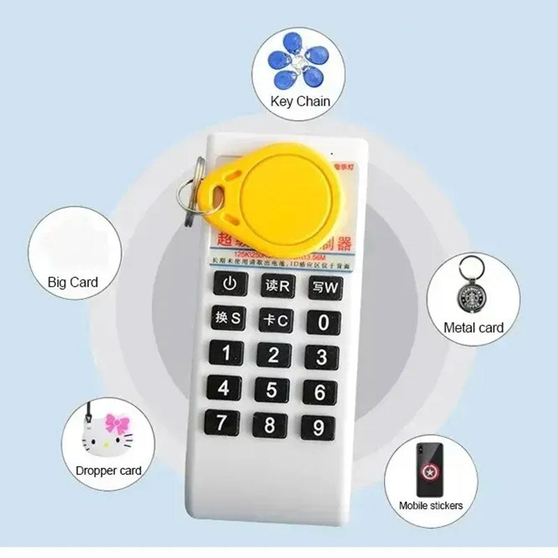 Duplicateur de Cartes Multifréquences avec Avertisseur Sonore – جهاز نسخ البطاقات الإلكترونية