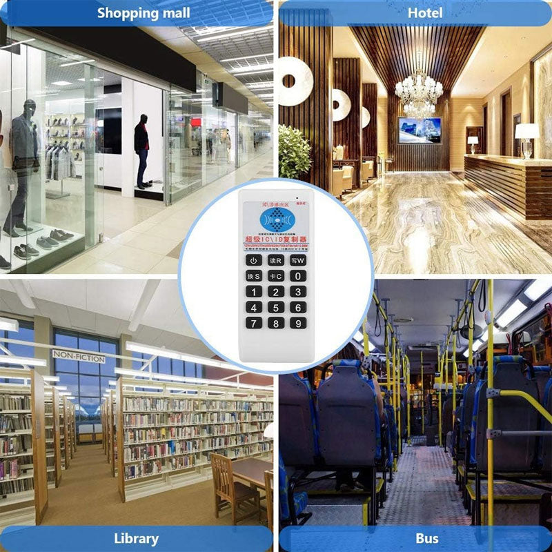 Duplicateur de Cartes Multifréquences avec Avertisseur Sonore – جهاز نسخ البطاقات الإلكترونية