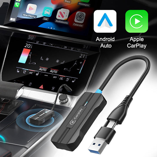 Adaptateur USB CarPlay Sans Fil pour Voitures - جهاز ميديا ذكي للسيارات