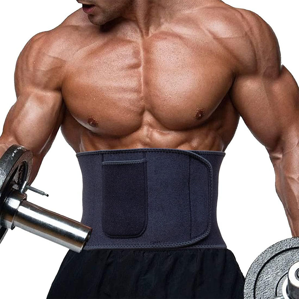 Ceinture de sudation pour Homme et Femme avec Poche Extérieure – حزام تنحيف