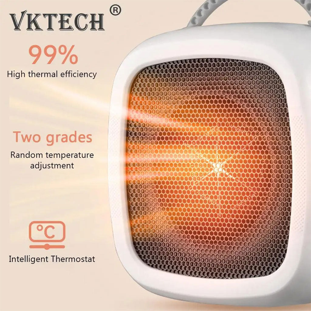 Radiateur Soufflant Céramique 500 W avec Thermostat Intelligente – سخان كهربائي محمول