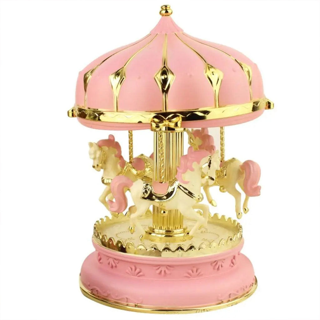 Carrousel Lumineux et Musical pour Décoration