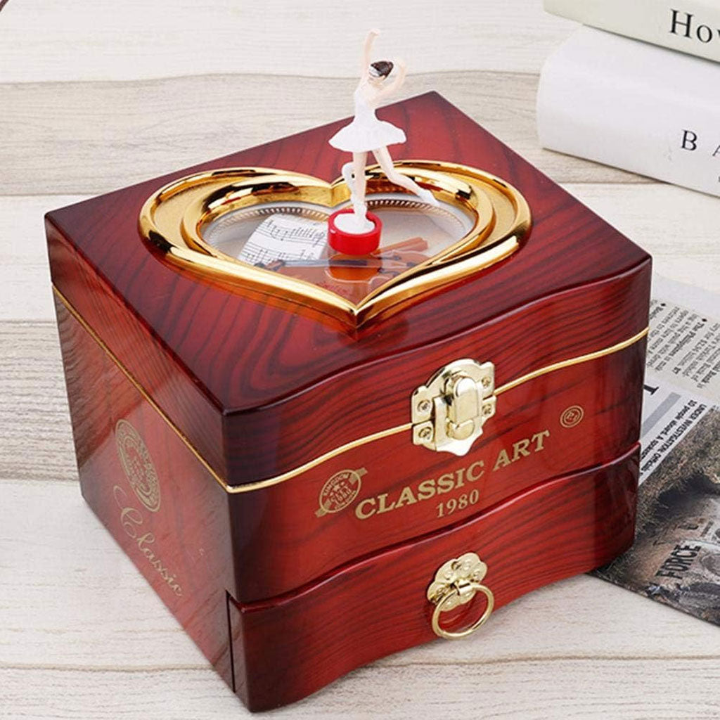Boîte à Bijoux Classique avec Piano – علبة موسيقية كلاسيكية