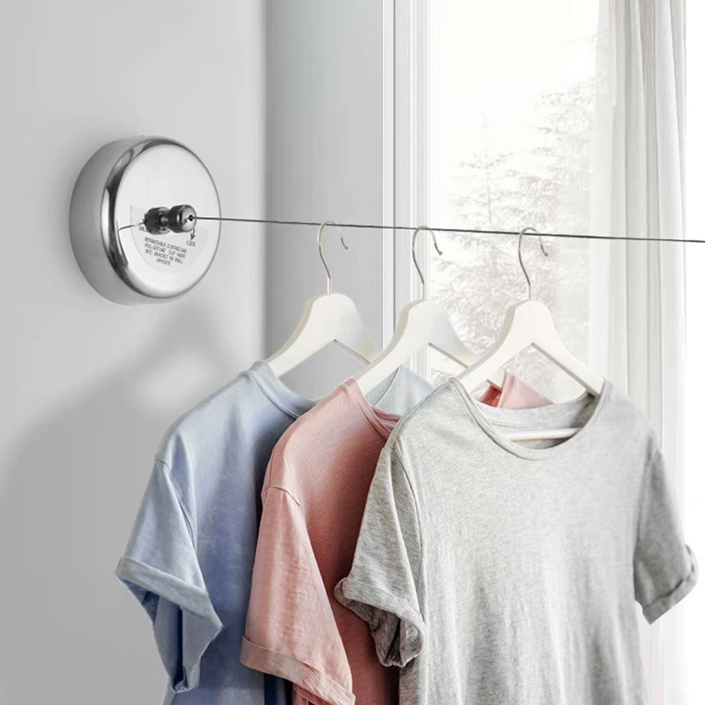 Corde Linge Rétractable en Acier Inoxydable 300cm – علاقة غسيل الملابس