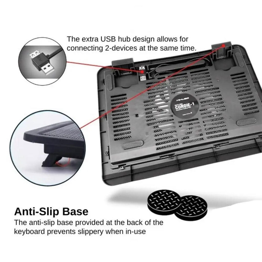 Ventilateur pour Ordinateur Portable Cordie-1 Modèle NCP-063 – مروحة حاسوب