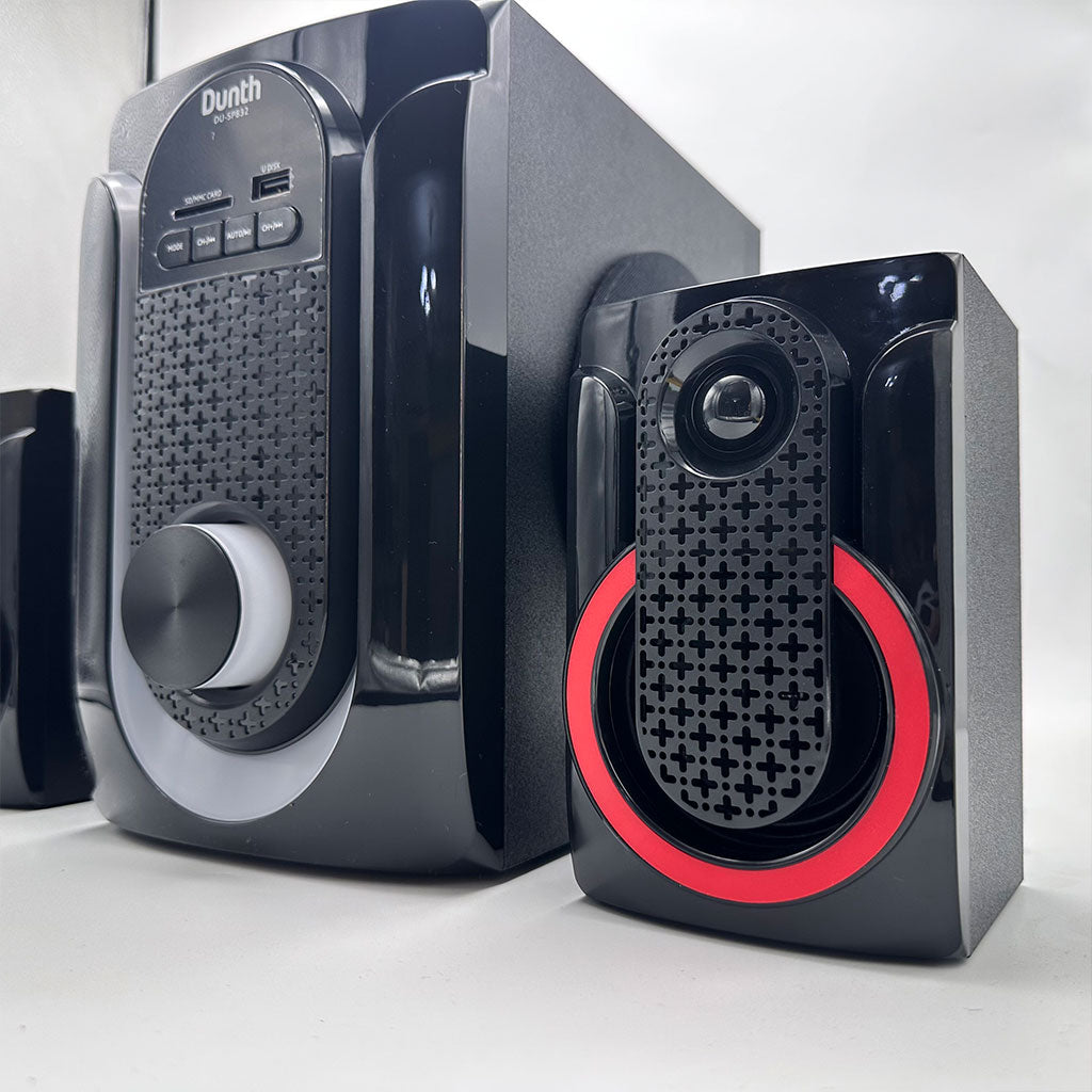 Haut-Parleur DUNTH 8000 W LED BT/AUX/USB/FM Radio DU-SP832 – مكبر صوت إحترافي أصلي