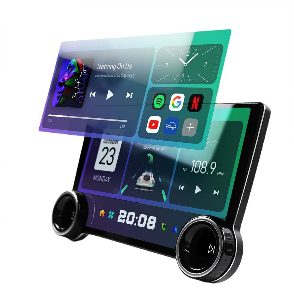 Diamond 2K Tablette de voiture Android 64GB compatible Apple CarPlay Android Auto – شاشة ذكية للسيارة - تنزوت
