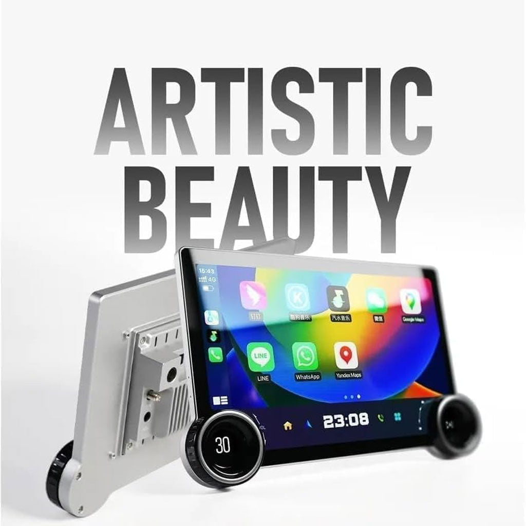 Diamond 2K Tablette de voiture Android 64GB compatible Apple CarPlay Android Auto – شاشة ذكية للسيارة - تنزوت