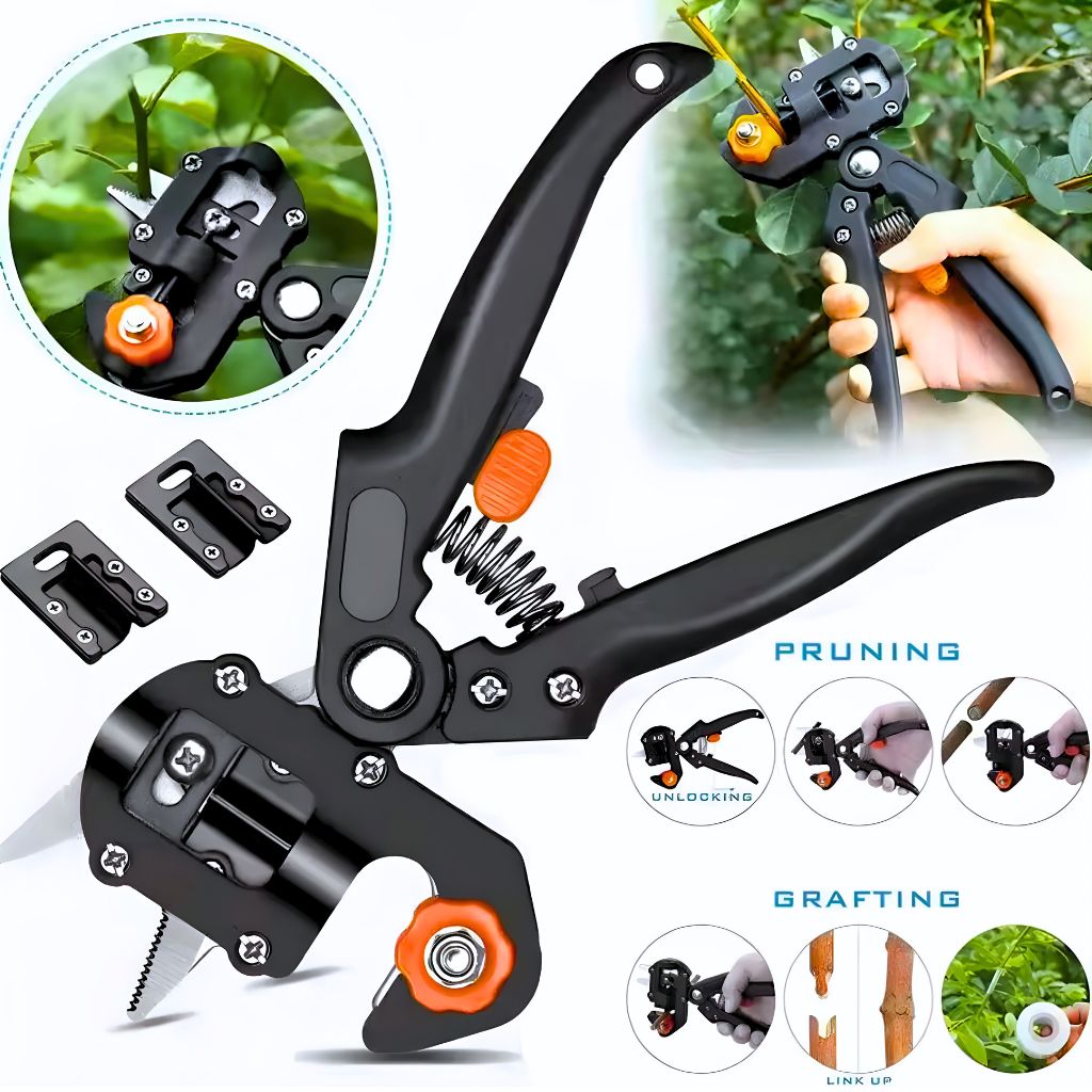 Sécateur de greffage pour jardins 4PCs BEETRO | TC0504 – مقص تطعيم و تقليم النبات تنزوت