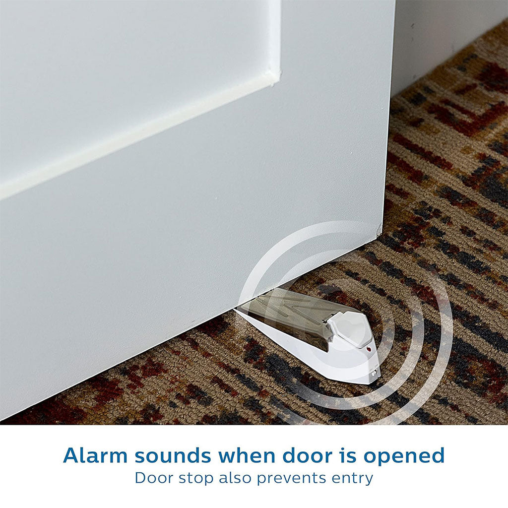 Alarme de butée de porte sans fil activée par pression – جهاز إنذار أسفل الباب